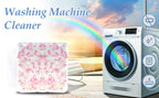 Washing machine cleaning tablet shown with refreshing lavender scent.