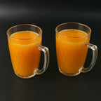 Two 400ml Apex Mocktail Mugs showcasing their sleek transparent design
