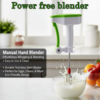 Compact Power Free Hand Blender displayed for size reference.