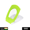 Quickslice Egg Cutter in white, designed for perfect, even slices of hard-boiled eggs.