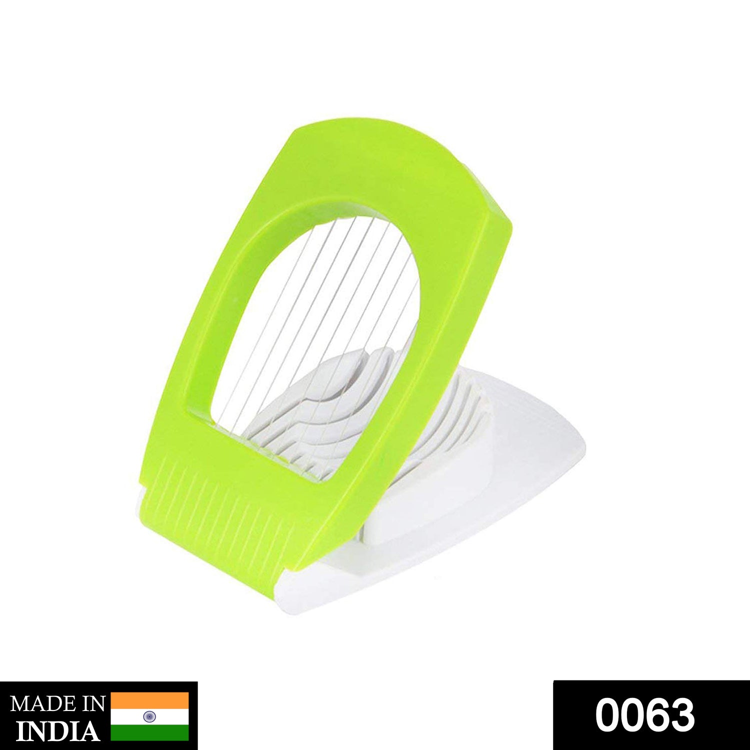 Quickslice Egg Cutter in white, designed for perfect, even slices of hard-boiled eggs.