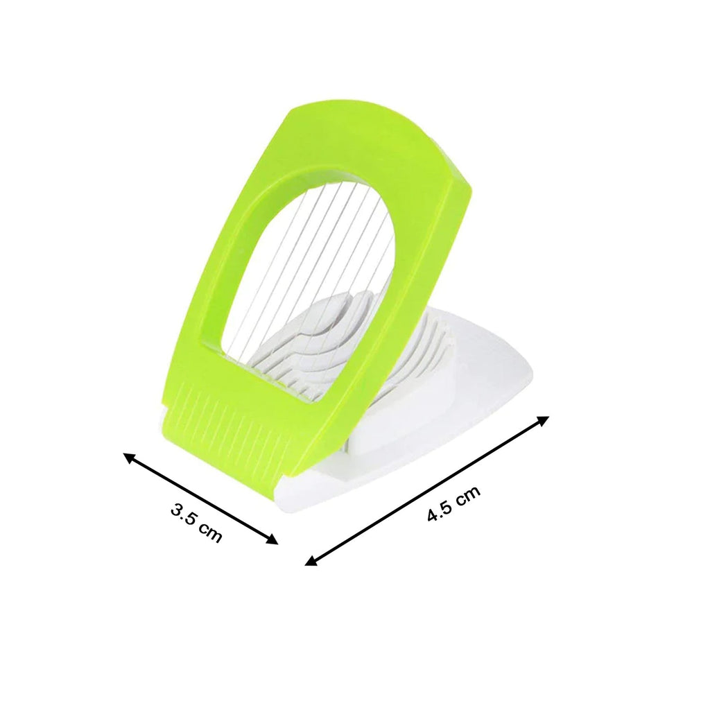 Close-up of the Quickslice Egg Cutter, highlighting its food-grade construction.
