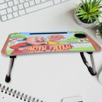 A writing table for kids with a fun cartoon print, ideal for daily homework and activities.