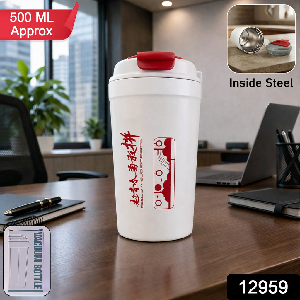 Hot and cold beverage tumbler with leakproof lid