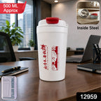 Hot and cold beverage tumbler with leakproof lid