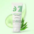 Neem & Tulsi Face Wash bottle with purifying cleanser front view