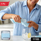 Easy release multi-grid ice maker tray for freezer use