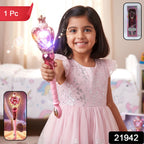 LED magic wand toy with princess design