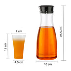 Complete unbreakable jug and 6-piece glass set for family gatherings.