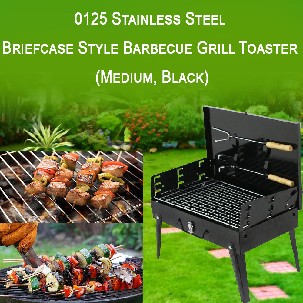 FirePot Portable Barbecue Grill packaged in its box, ready for delivery.