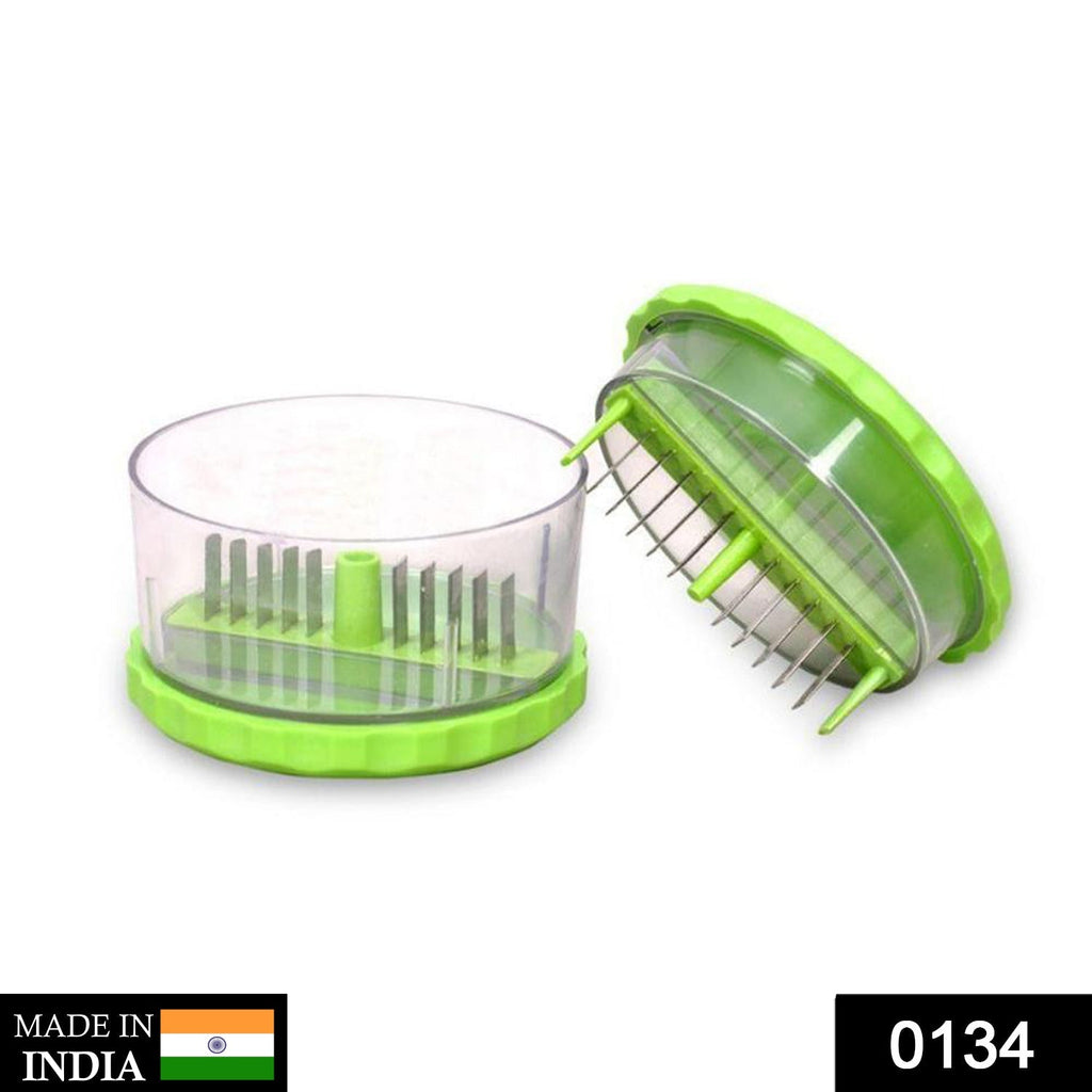Efficient Kitchen Chopper with 20 stainless steel blades for quick food prep.