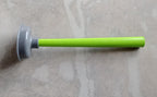 Ergonomic handle of the powerful toilet blockage remover.