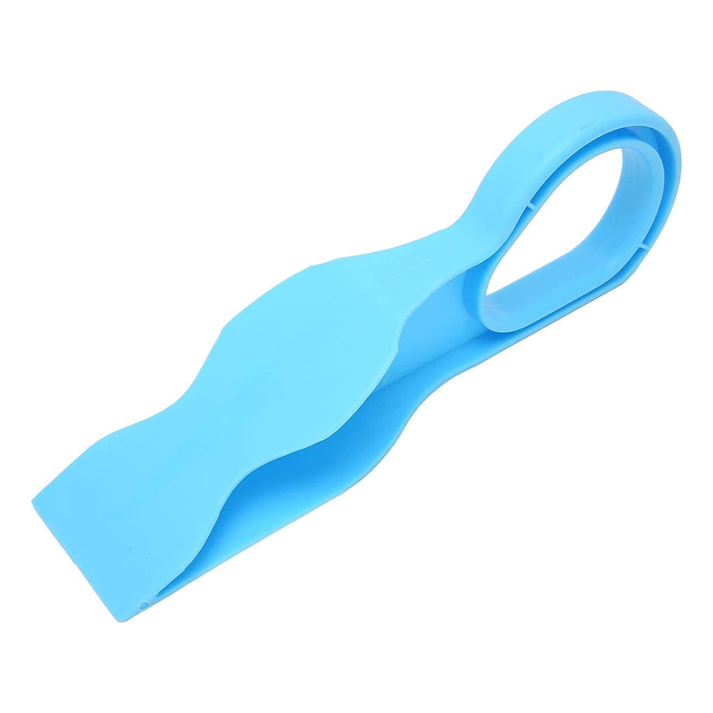 Side view of the ergonomic mattress lifter tool showcasing its design.