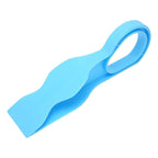 Side view of the ergonomic mattress lifter tool showcasing its design.