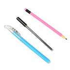 Packaging of the Writezo auto-feeding mechanical pencil set with dolphin covers.