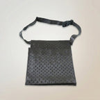 Trendy quilted waist sling bag for secure and hands-free carrying