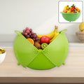 Smart Basket 3-in-1 fruit and vegetable bowl in mixed colors for multiuse kitchen tasks