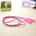 Fitness skipping rope with comfortable handle grips for kids and adults