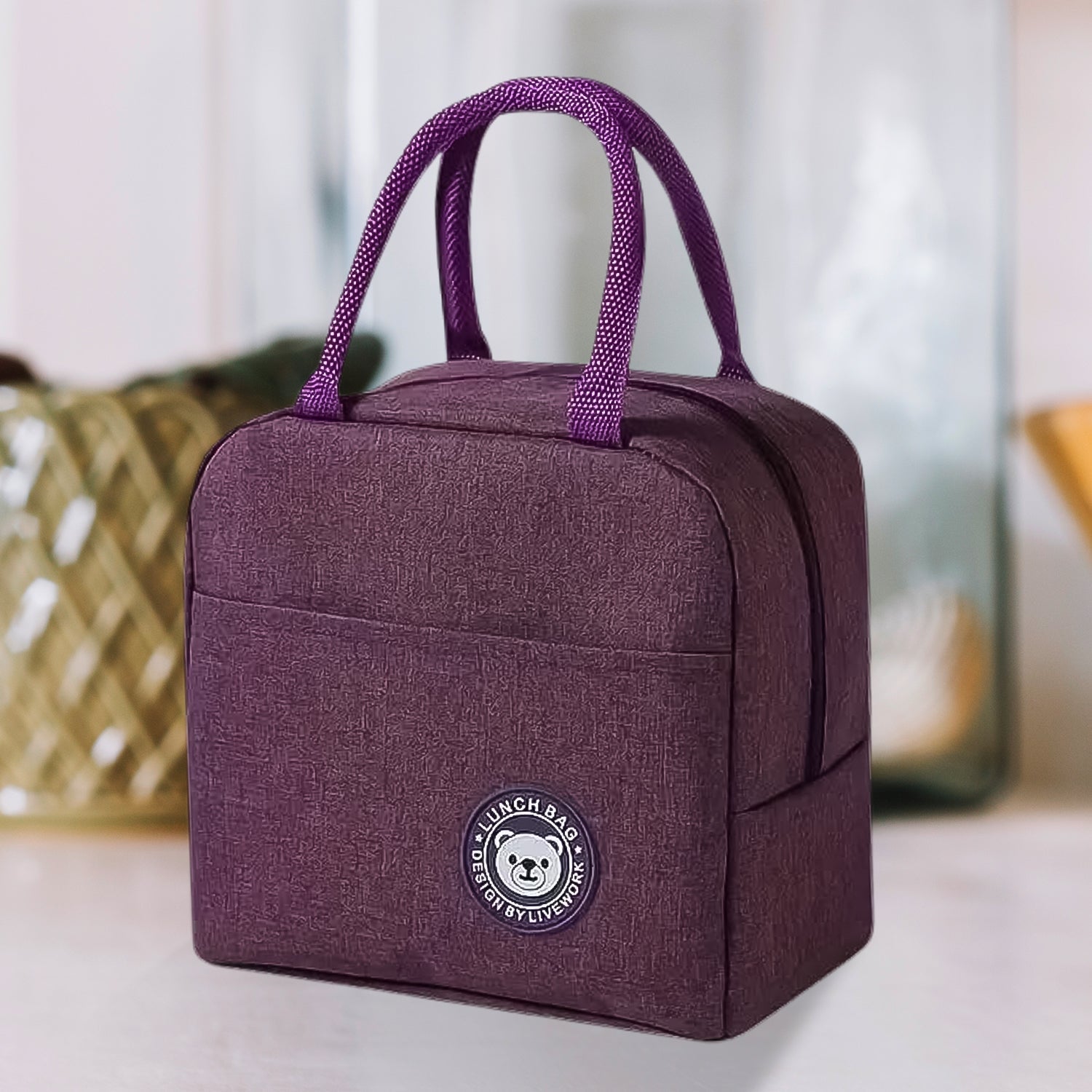 Insulated lunch bag branded MealMate for keeping meals fresh