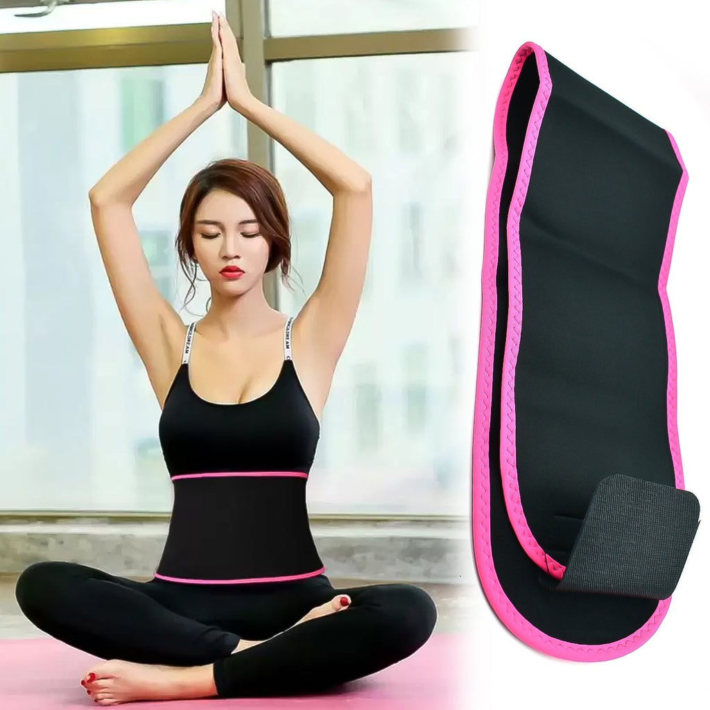 Indo Glow Waist Support Belt made from neoprene for core workouts.