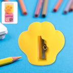2 in 1 Pencil Sharpener and Eraser for Kids with cartoon design