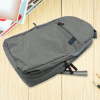 Detailed view of the spacious internal storage pockets within this travel laptop bag.