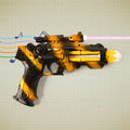 LED Laser Gun Toy with vibrant LED lights and futuristic design