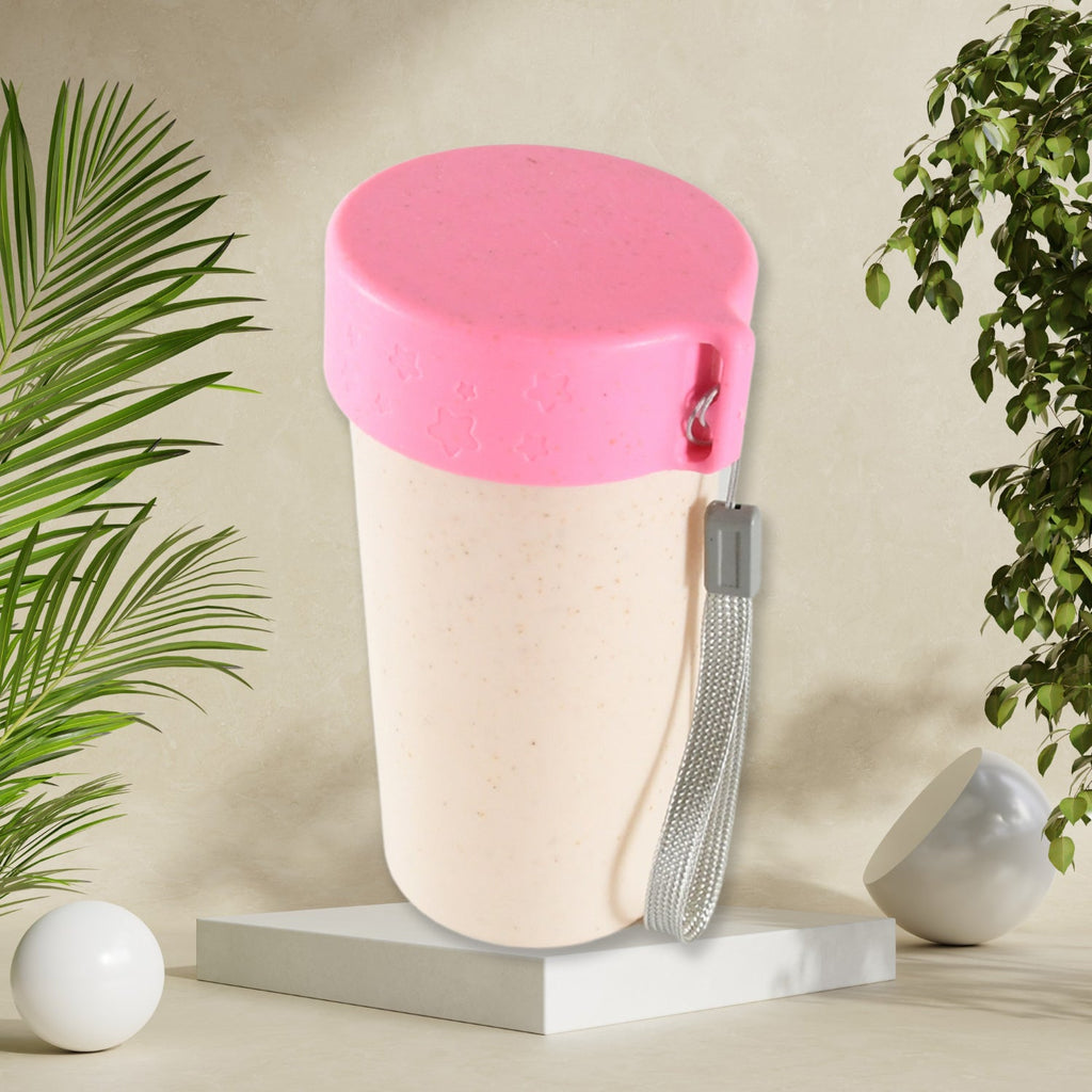 Interior view of the clean, smooth portable coffee mug, ready for your favourite drink.