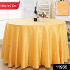 Durable washable table cover in vibrant colours suitable for dining and picnics.