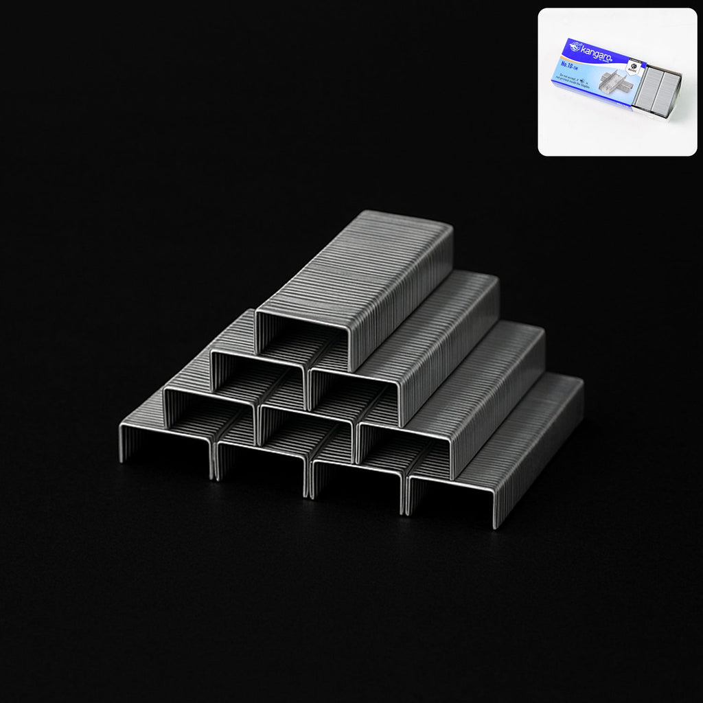Pack of Kangaro No.10 staples made from galvanized steel for rust resistance
