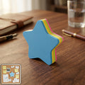 Colorful star-shaped sticky notes by Oddy in vibrant shades