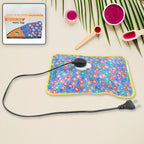 Electric Hot Water Bag for soothing pain relief, a front view.