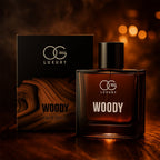 OG Luxury Woody Eau De Parfum 50 ML elegant glass bottle