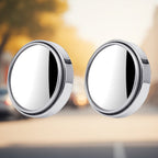 Front view of the frameless Car Blind Spot Mirror, ready for easy installation.