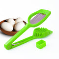 ChefAura Multipurpose Slicer with 7 stainless steel blades on a white background.