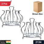 Elegant glass hanging organizer for a modern bar setup.