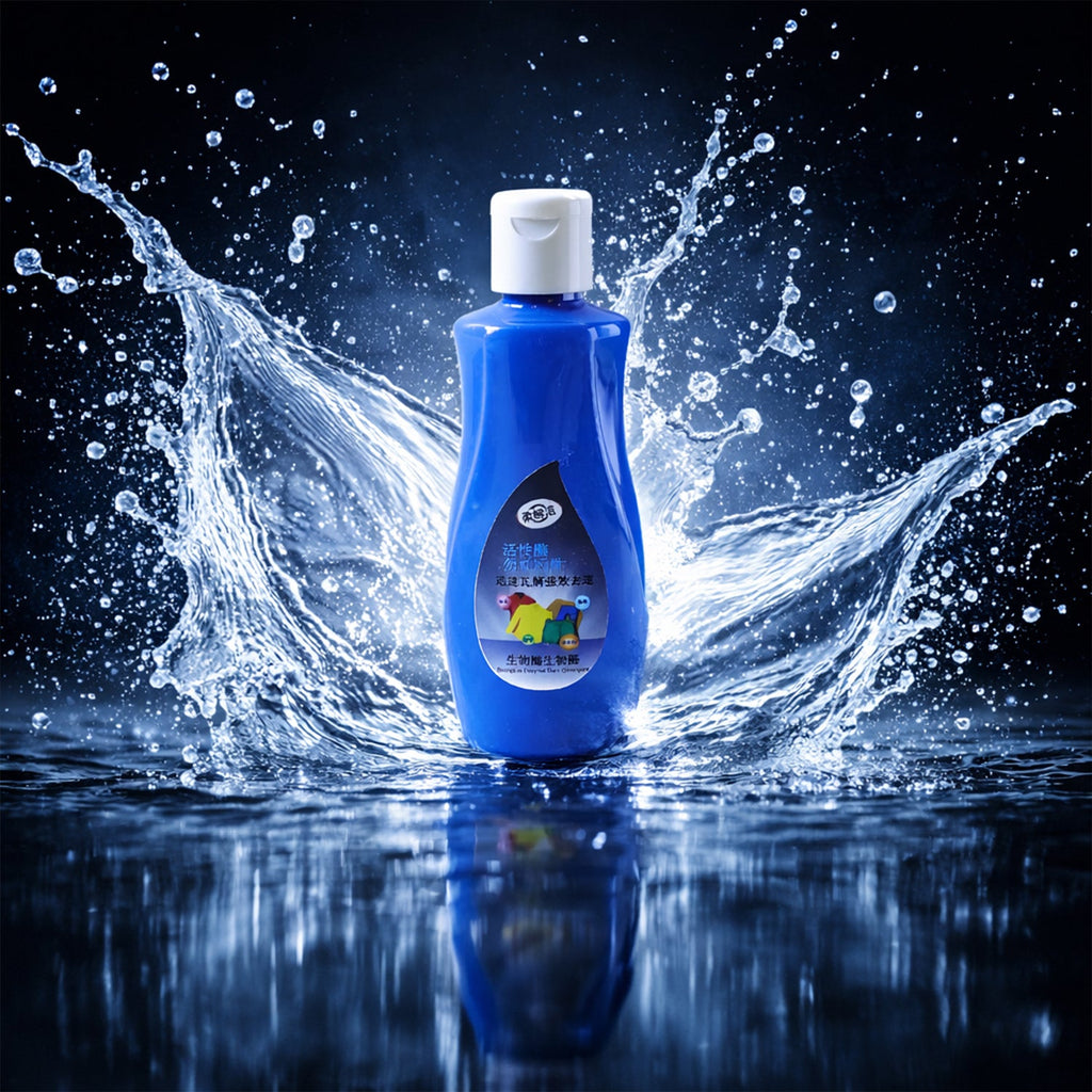 Bottle of liquid stain remover for clothes