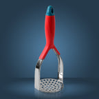 Ergonomic Supermom Kitchen Food Masher for comfortable use.