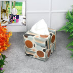Stylish tissues cube box holder with sleek modern design