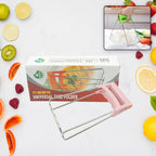 Durable kitchen tongs with stainless steel clamp and ABS handle