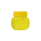 Variety of colorful soft slime jars, offering diverse play options and visual appeal for kids.