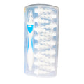 Silicone earwax remover kit with reusable soft tips and ergonomic handle.
