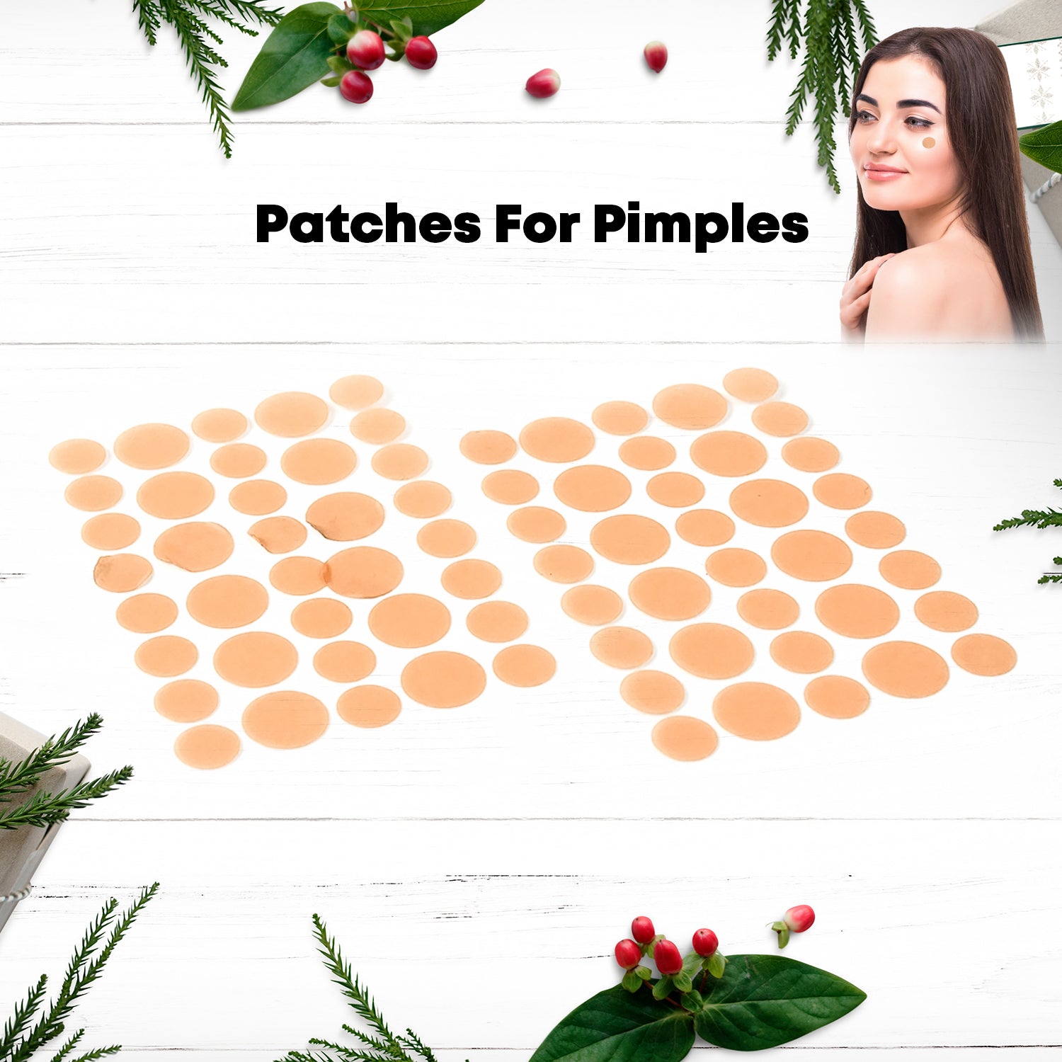 GlowForm Pimple Patches box with focus on clear skin benefits.