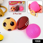 Vibrant soft squeeze balls for kids, ideal for indoor outdoor toy for kids.