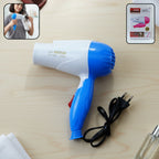 Foldable travel hair dryer for convenience