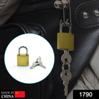 Front view of the durable FortiLock Imitation Copper Lock with keyhole.