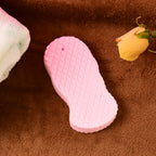 Ultra soft exfoliating sponge for gentle dead skin removal on face and body.