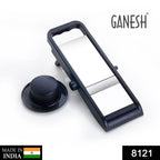 Ganesh multipurpose vegetable slicer and grater with its ergonomic design.