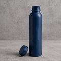 Reusable water bottle 500ML with sleek matte finish and screw cap