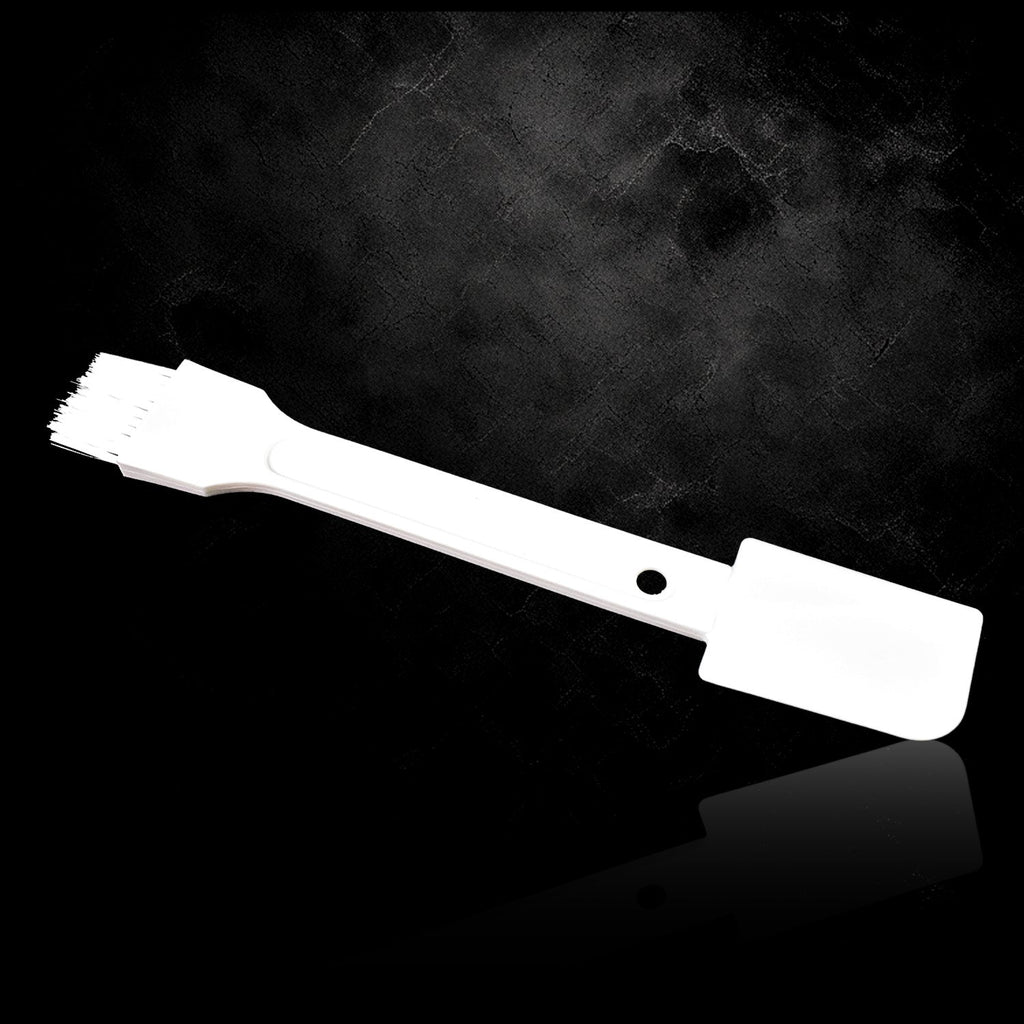 Multipurpose cleaning brush for window sill grooves.